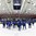 PLYMOUTH, MICHIGAN - APRIL 4: Finland players salute the crowd at USA Hockey Arena after a 4-0 quarterfinal round win over Sweden at the 2017 IIHF Ice Hockey Women's World Championship. (Photo by Matt Zambonin/HHOF-IIHF Images)

